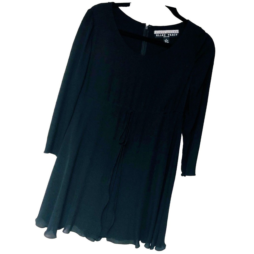 Allard Tracy Silk‎ Baby Doll Dress Witch Whimsigoth Goth Minimalist Womens 12P